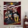 Постер-гобелен из аниме Soul Eater Японский дизайн манги Идеально подходит для комнаты фаната или студии Декоративное большое настенное произведение искусства
