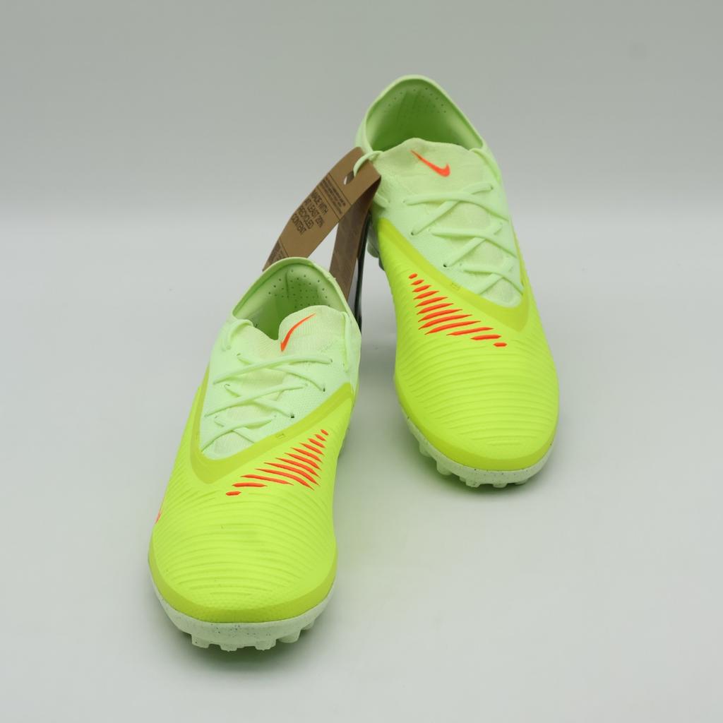 HJ4123-800 Nike Phantom 6 Low Pro TF Гипер Красный Лайм Черный (Мужской)
