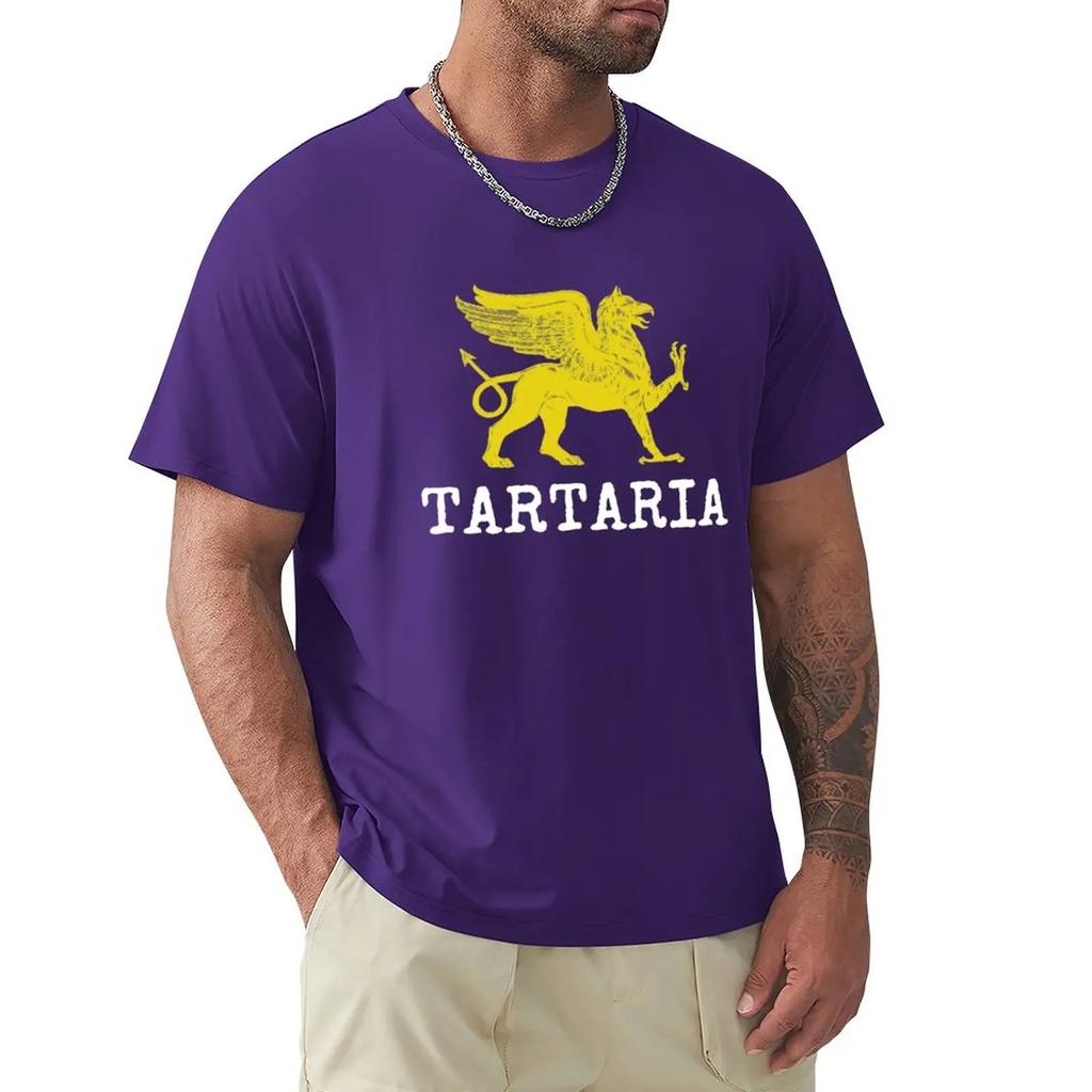 Новая модная футболка Тартария Для тех, кто знает правду Флаг Тартарии Футболка про Потоп кошачьи футболки однотонная футболка Мужская одежда