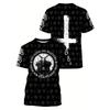 Футболки с рисунком ужасов и смерти сатаны для мужчин и женщин, 3D-принт, уличные трендовые футболки, летняя свободная мужская и детская одежда, топы с коротким рукавом