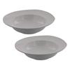 Tableware East Corinne Soup Plate Set of 2 Soup Plate Bowl Salad Bowl Salad Plate Pasta Plate Deep Plate (White)