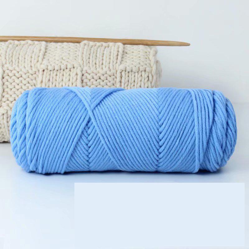8-ниточная хлопковая пряжа Select Yarn 100 г, легкая камвольная толстая пряжа для самостоятельного вязания крючком детской шерсти шарфа пальто свитера плетения нитки