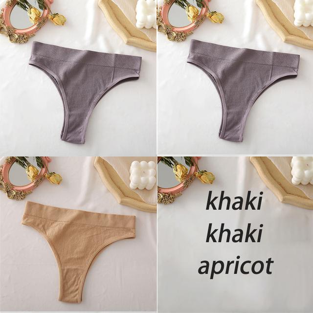 Women's Panties Seamless High Waisted Underwear Women Comfortable Panties Women Sexy Underpants For Women 3PCS/Set