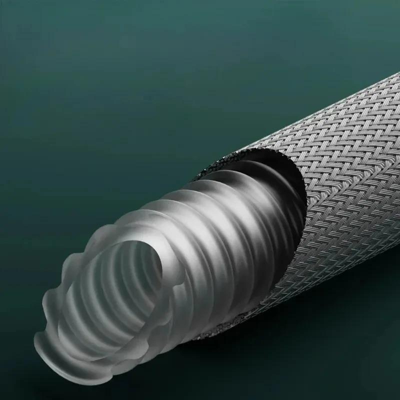 1.5m/ 2m G1/2 Inch Flexible Shower Head Pipe Tool Bathroom Shower Accessories Shower Hose Bathroom Pipe Water Head High Quality