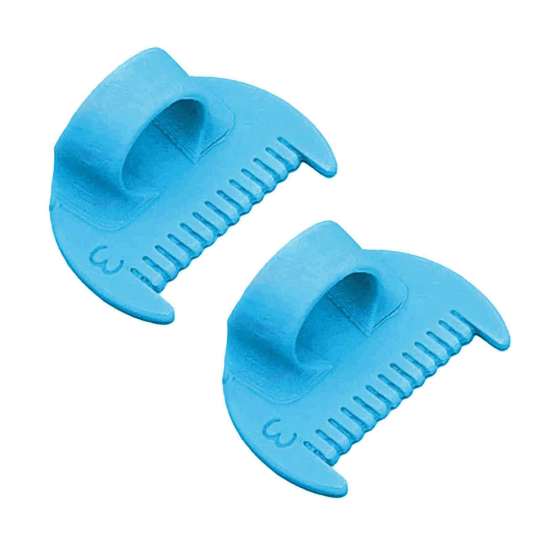 2/4Pcs Sewing Gauge with Thumb Guide Compact Design Portable Needle Gauge Quilting Ruler DIY Stitching Tools