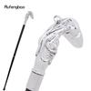 White Octopus Fish Squid Walking Cane Fashion Decorative Walking Stick Gentleman Elegant Cosplay Cane Knob Crosier 93cm