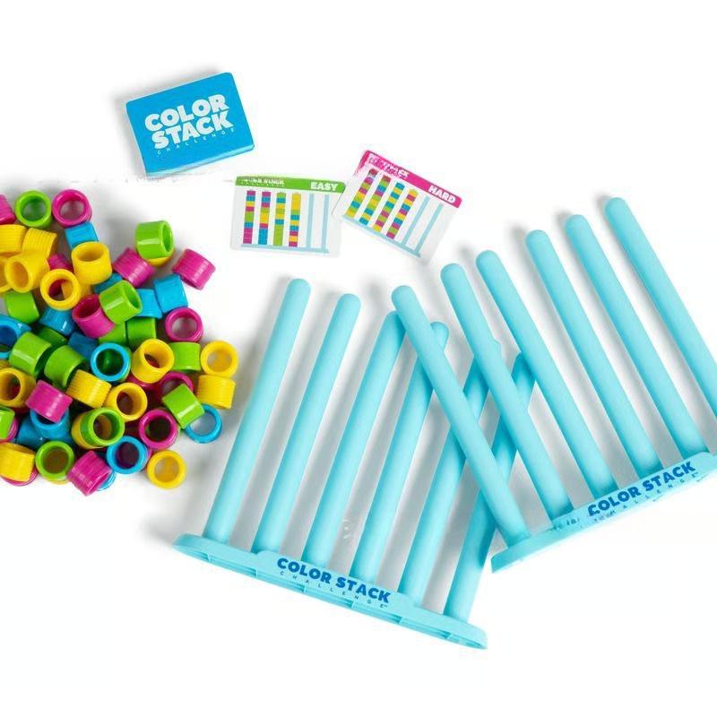 TK Bestseller Color Stack Challenge: Educational Parent-Child Party Game