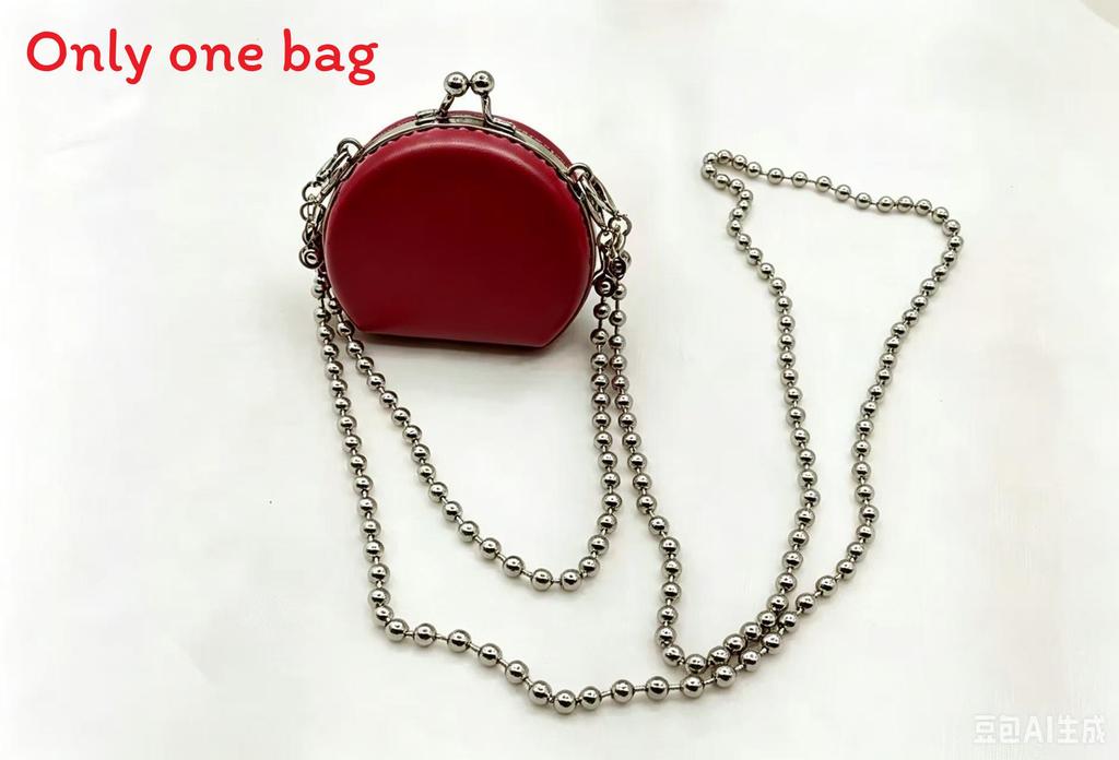 Pu Mini Shell Shaped Shoulder Bag With Chain Strap For Daily Use