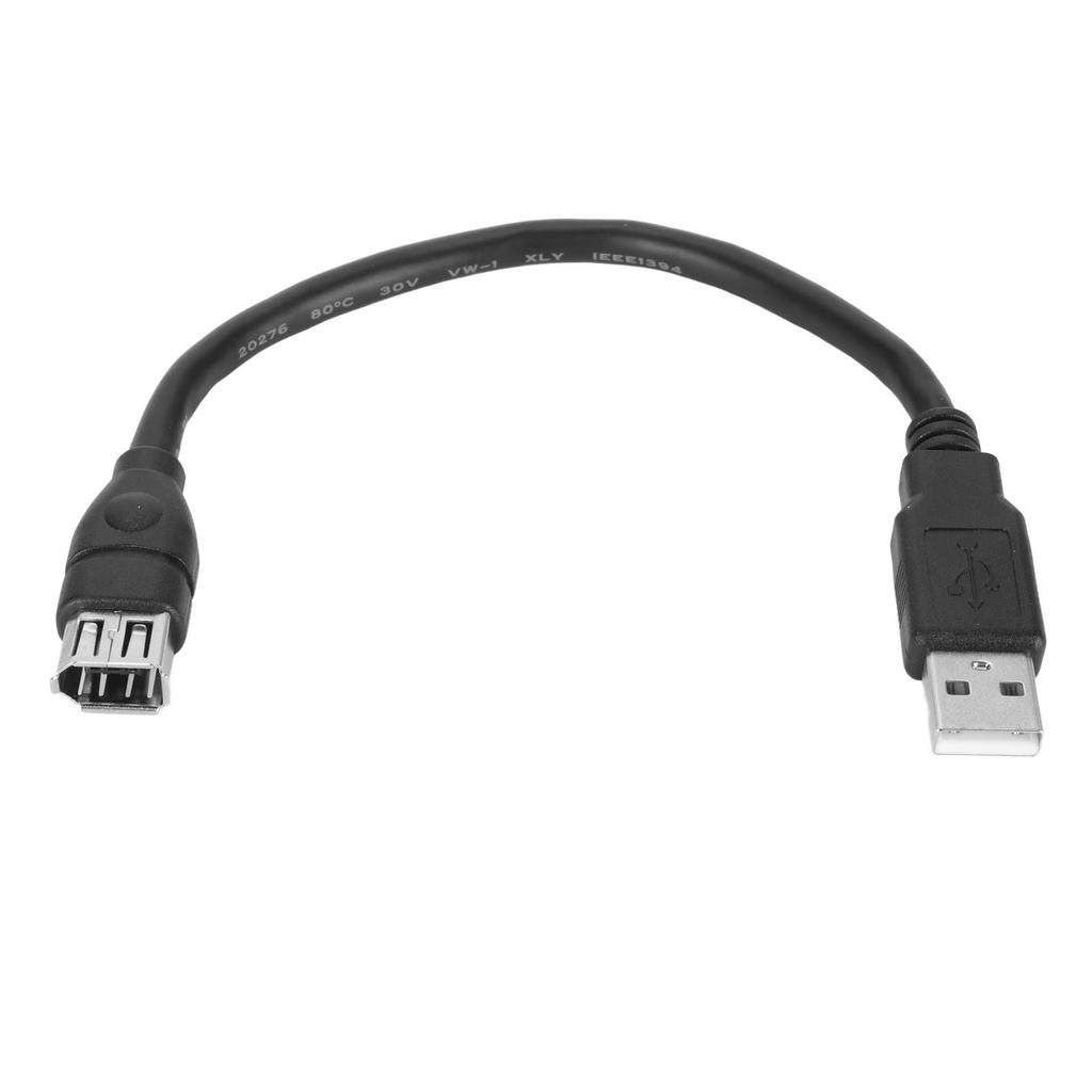Адаптер Firewire 1394 6-контактный гнездовой разъем USB 2.0 AM, гибкий цифровой Firewire Plug and Play