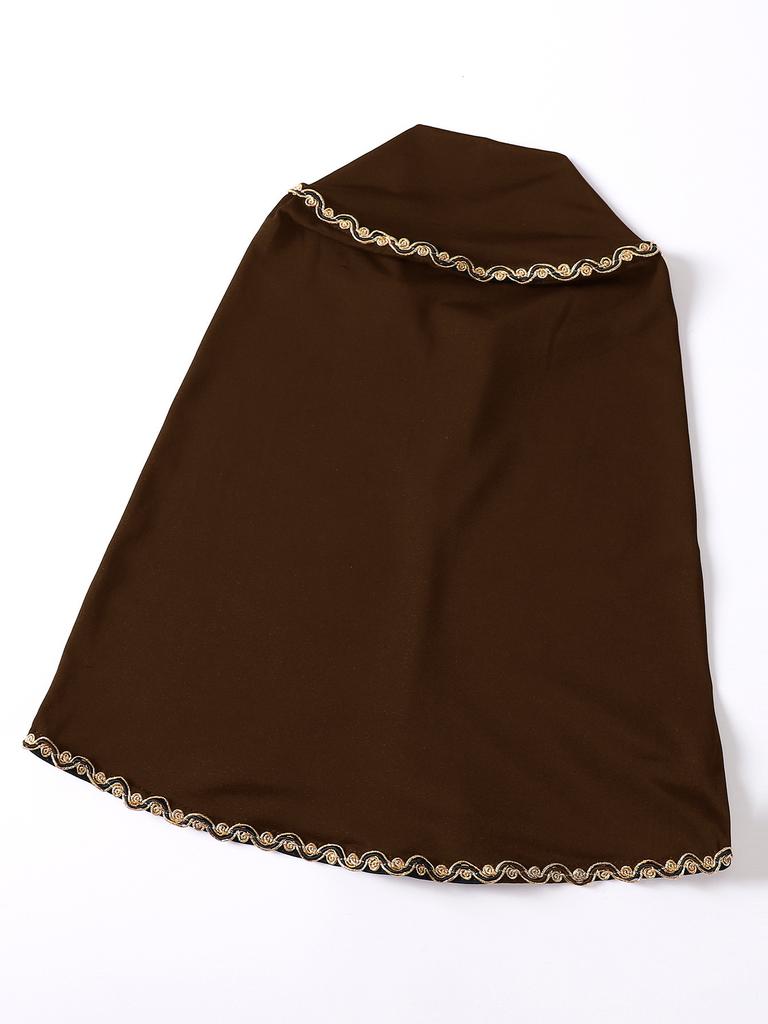 Malaysian Indonesian Bottom Cap Solid Color Gold Silk Lace Wrap Chin Convenient Headscarf tantHijabs