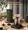 HiBREW G2 3in1 Coffee Grinder, 2000mAh Double Cup, Fruit Mixers Juicers Blender Ice Crusher, for Camping or Journey