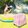 Water Table Cover with Adjustable Drawstring Waterproof UV-Resistant Easy Installation Outdoor Water Table Protective Cover