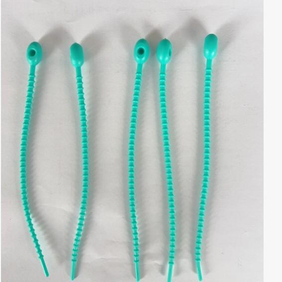 Самоблокирующийся силиконовый кабельный хомут - мультяшный брелок для ключей своими руками, многоразовый зажим