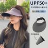 Летняя шляпа-солнцезащитная кепка для женщин, не оставляющая следов, с защитой от УФ-излучения, с широкими полями, закрывающая лицо, для езды на велосипеде