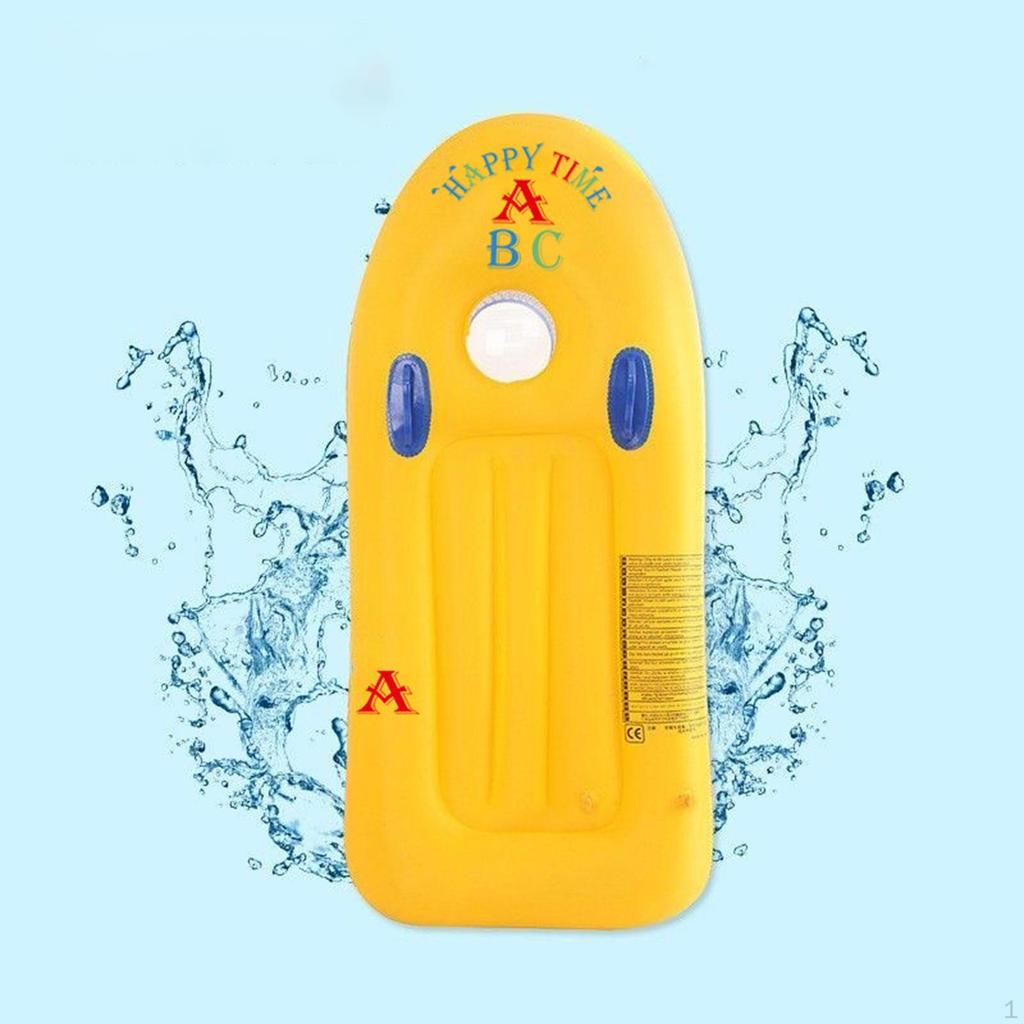 Детская надувная доска для серфинга, плот для бассейна, для мальчиков и девочек, легкая доска для серфинга, водный поплавок