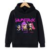 Hoodies Sweatshirts Girls Fashionable Children's Clothing Printed Patterned Sweatshirts Casual Comfortable Pullovers Versatile