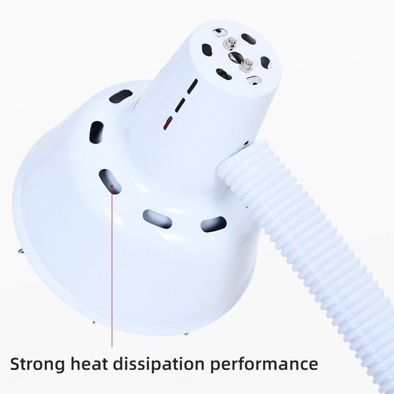 275W Infrared Baking Light Beauty Salon Desktop Infrared Physiotherapy Lamp Adjustable Temperature Heating Therapy Lamp