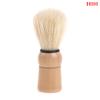 Мужская бритвенная щетка из барсучьего волоса для парикмахерской, мужская щетка для чистки бороды, инструмент для бритья, бритвенный кисть с деревянной ручкой