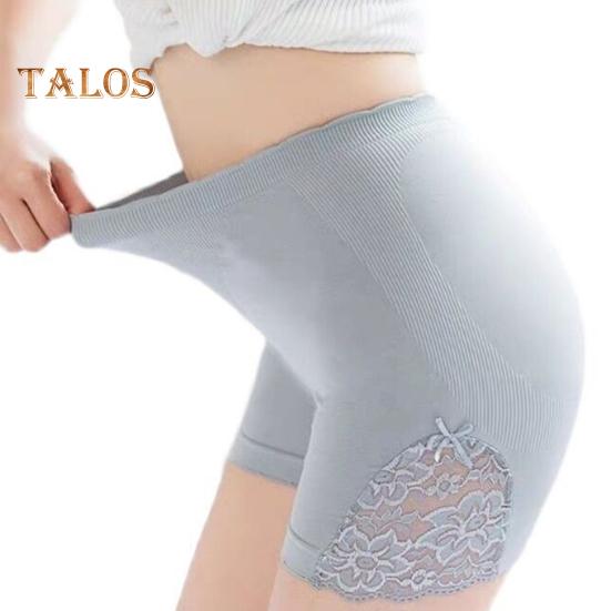 Женские защитные брюки с высокой эластичностью, поддерживающие живот, бесшовные кружевные, защищающие от воздействия окружающей среды, с высокой талией, облегающие, быстросохнущие, мини-юбка, внутренние шорты, шорты для йоги