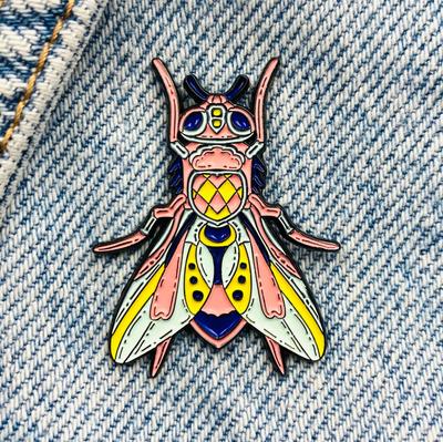 Новый эмалированный штифт, гигантское насекомое, животное, металлический разъем, подарок на день рождения, 1 шт.