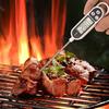 Electronic Display Digital Food Thermometer Stainless Steel Long Probe Food Probe  Meat