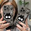 Применимо к iPhone17 черный брикеты чехол для мобильного телефона 14Pro мелкое отверстие x Apple 16 все включено 15 противоударный нишевый