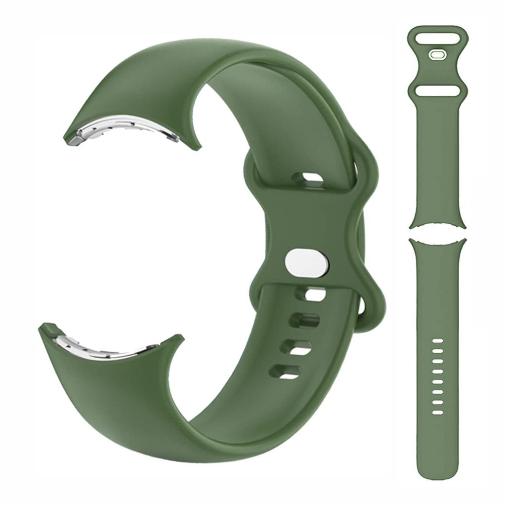 No Gap Silicone For Google Pixel Watch 2 Band Accessories Sport Smartwatch wrist Bracelet Correa Belt Pixel Watch Active strap