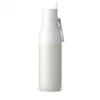 Larq Bottle Flip Top - Thermal Bottle with Straw, Retractable Spout 500ml (Granite White)