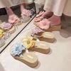 New Flip-flops Summer Korean Version of Fairy Style Fashion Thick-soled Non-slip Beach Shoes Seaside Vacation Slippers