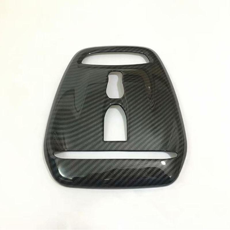 ABS углеродное волокно для Volvo XC60 2018 аксессуары авто передний абажур для чтения рамка панель декоративная крышка отделка автомобиля