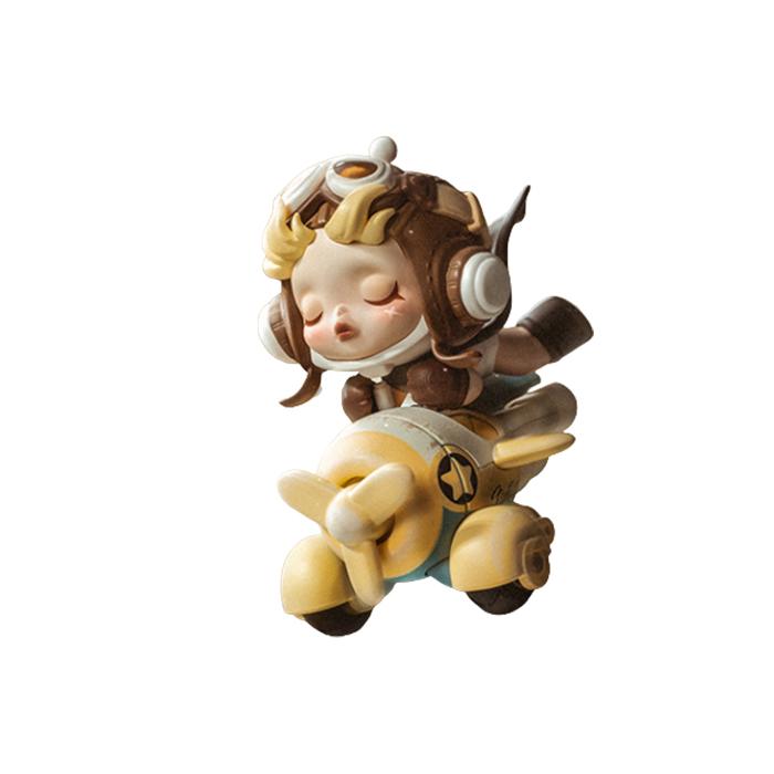 POP MART SKULLPANDA Коллекция «Завтрашняя утренняя поездка на работу», Мистери-боксы, Один мистери-бокс