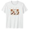 Funny Ghost Highland Cow TShirt Highland Cow Halloween Gift For Him And Her