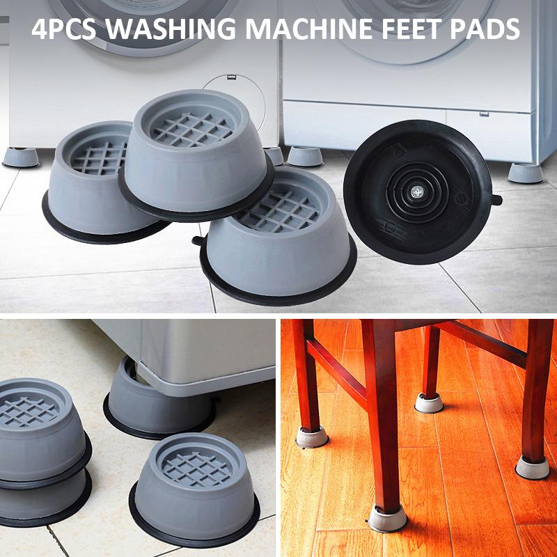 Kali, 4 шт., опорные подушечки для стиральных машин, антивибрационные стопоры для ног, подушечки для ног