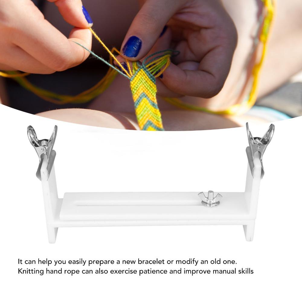 Braiding Stand Bracelet Braiding Tool Adjustable DIY Craft Tool Bracelet Maker Creative Making