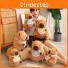 Soft And Cuddly Capybara Plush Doll Cozy Stuffed Animal Excellent Gift For Kids