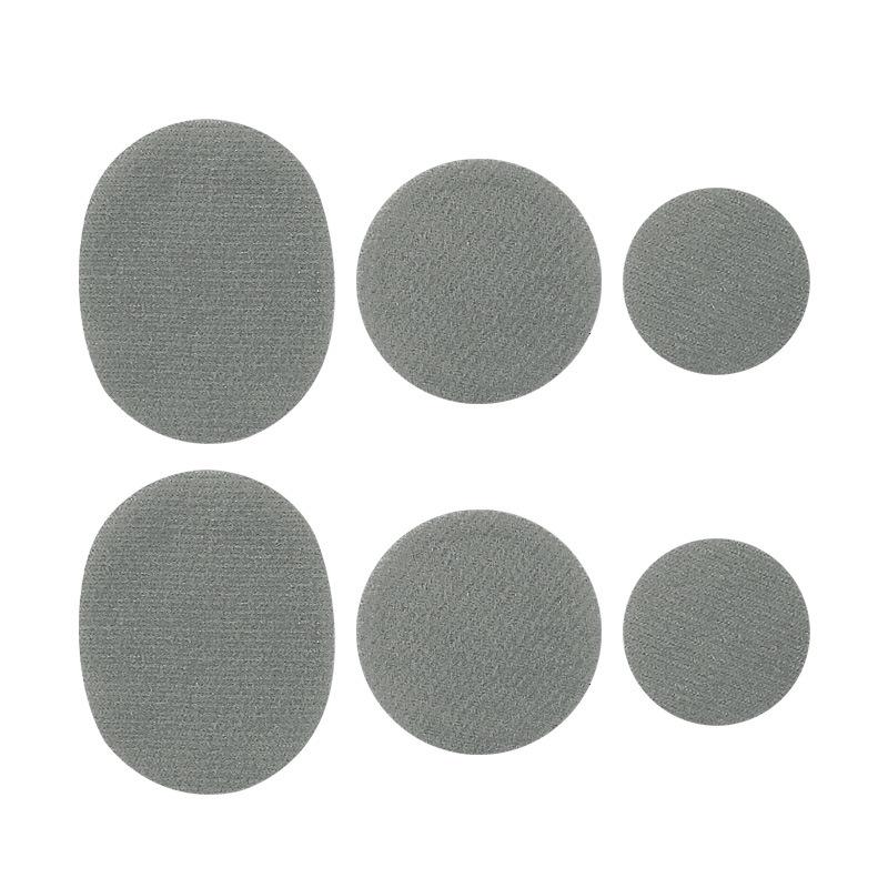 Velvet Repair Patches for Sport Shoes - Self-Adhesive, Anti-Wear Heel and Lining, DIY Repair Kit, 6 Pieces.