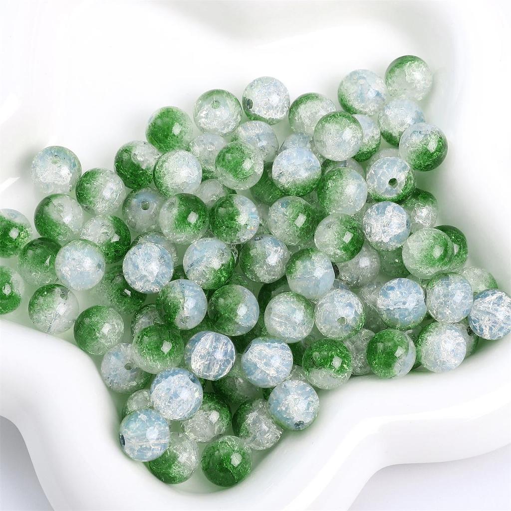 8/10 мм 20-30 шт./пакет Стеклянные бусины DIY Браслет Ожерелье Серьги Ювелирные изделия Аксессуары