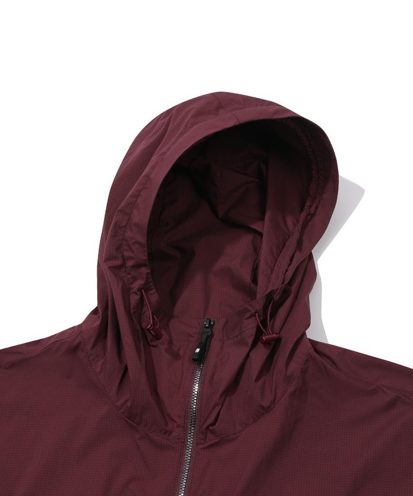 Beentrill [Beentrill X Electric] Технологичная оверсайз ветровка (Вино)