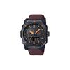 Серия Pro Trek Круглый Двойной Дисплей Солнечная Зарядка Наручные Часы для Активного Отдыха Низкотемпературный Кварцевый Механизм Ремешок из Смолы Мужские часы Черные PRW-6900YL-5PR