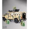 1/24 Ford Бронеавтомобиль 'Саблезубый тигр' Сплав Литье под давлением Модель игрушечного автомобиля Звук и свет Детская игрушка Коллекционные предметы Подарок на день рождения