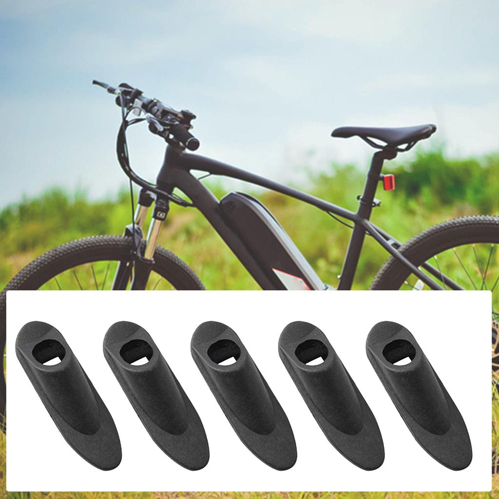 10Pcs Bicycles Hose Bike Line Pipe Clamp Hose Wire Clamps Bike Oil Tube Fixed Clip Bike Part Frame Bike Wire Tube Clamp