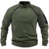 Winter Streetwear Fleece Sweatshirt with Zipper Closure and Lamb Lining
