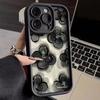 Nice Butterfly Flower Silicone Phone Case For iPhone 15 12 13 14 11 Pro Max XR XS X 7 8 Plus Shockproof matte Soft Cover