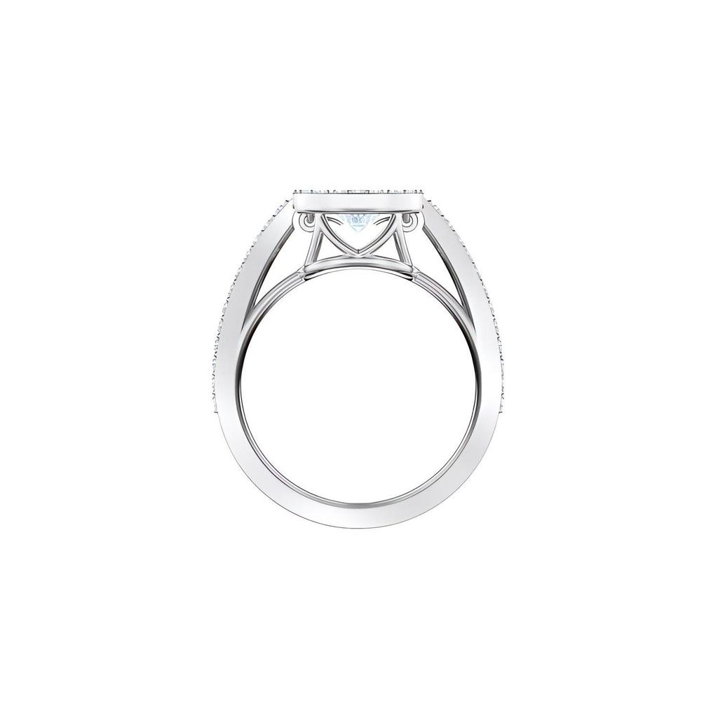 Swarovski Сияющий Танец Круглое Кольцо Женское Кольцо Серебро 5482516