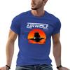 Airwolf Tv Series Supercopter Tshirt Sports Fans Funnys Oversized Graphic Tee Oversizeds Black Tshirts For Unisex