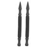 2Pcs Nail Setter 38in Carbon Steel Spring Loaded Anti Slip Grip Nail Center Punch for Wood Metal