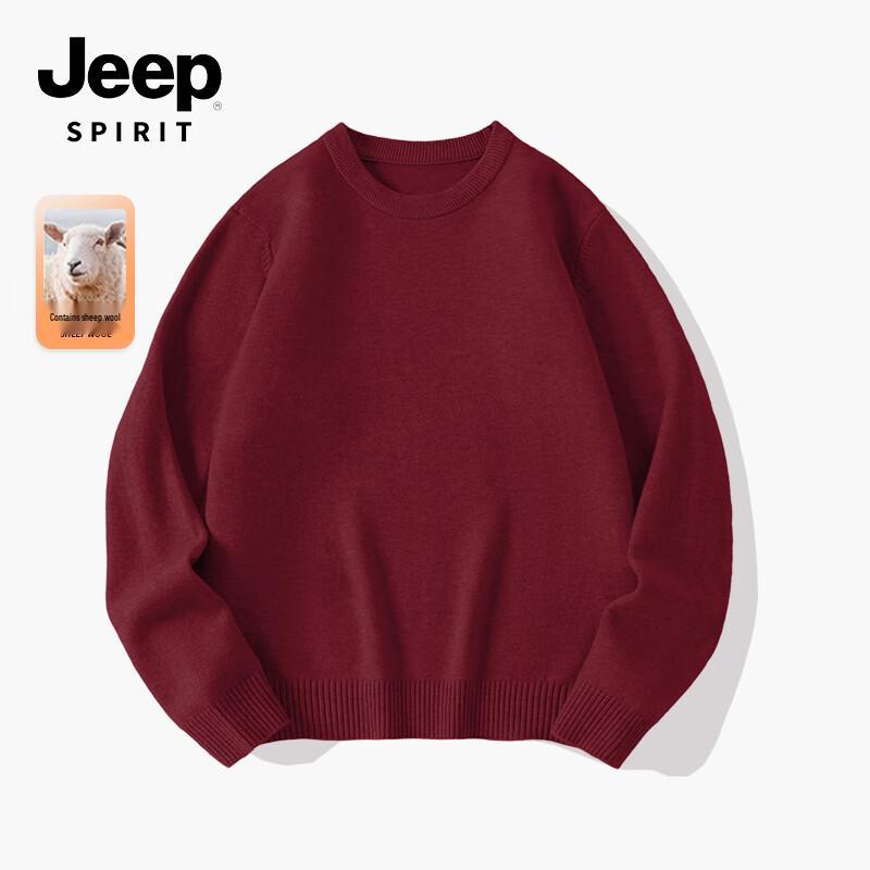 Мужской теплый вязаный свитер JEEP SPIRIT