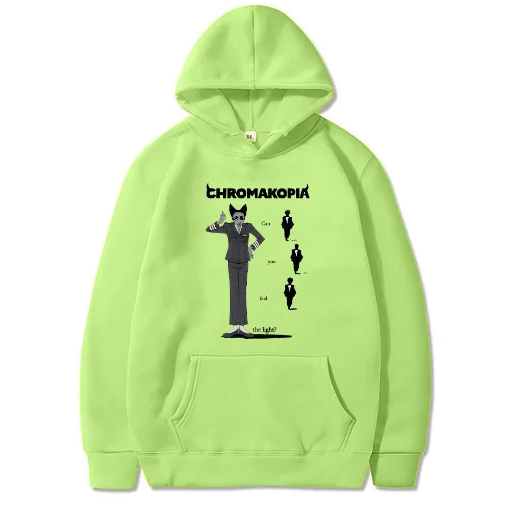 Tyler The Creator Chromakopia Can You Feel The Light Hoodie Trend Pullover Creative Design Clothes Unisex High Street Sweatshirt