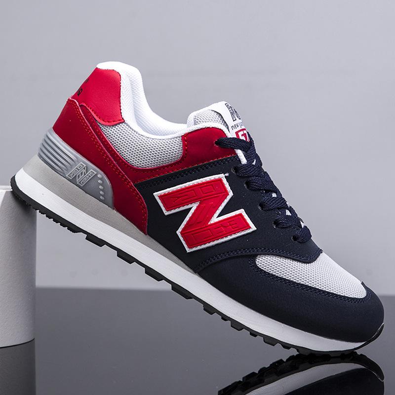 Туфли Форреста Гампа на четыре сезона, весенняя новая модная беговая обувь на шнуровке с низким верхом и толстой подошвой, холодные липкие туфли для мужчин