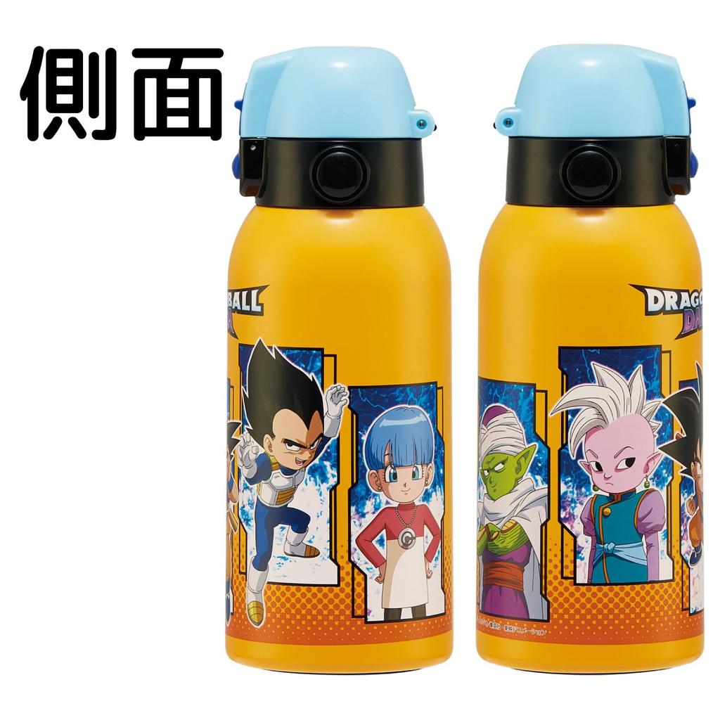 Skater Water Dragon Ball DAIMA Stainless Sports Water Kids' Bottle, 600ml, Design, Insulated, Steel, Lightweight, Bottle, Kids' Bottle, STCH6-A
